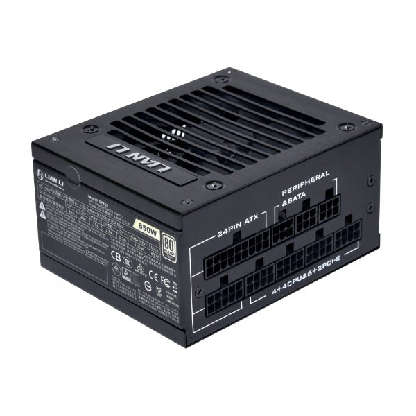 Lian Li SP850 BLACK - SFX PSU 850w Gold - SFF PC Power Supply - Computer Power Supplies - Gamertech.shop