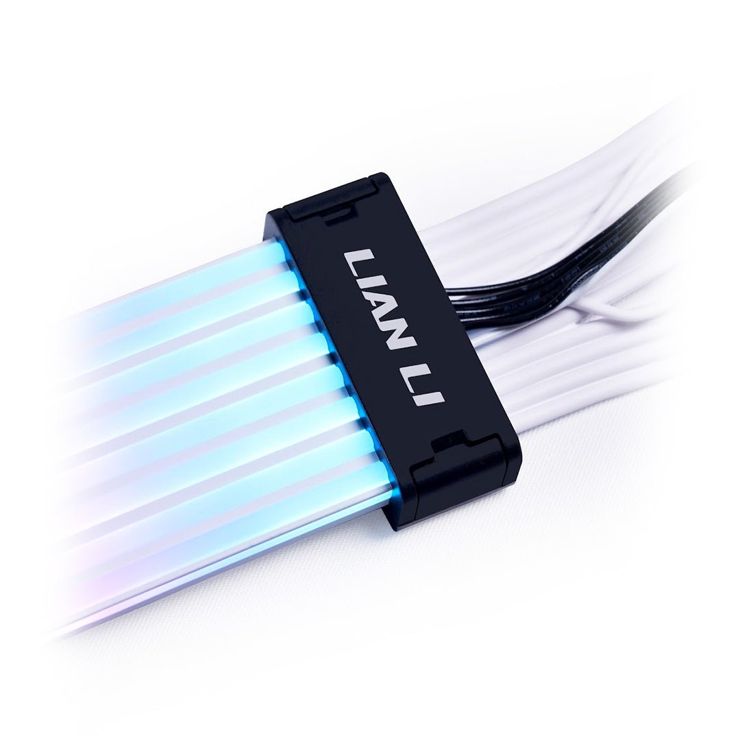 Lian Li Strimer Plus V2 24 Pin (PW24-PV2) -Addressable RGB Power Extension  Cable (Strimer L-Connect 3.0 Controller Included) - for Motherboard