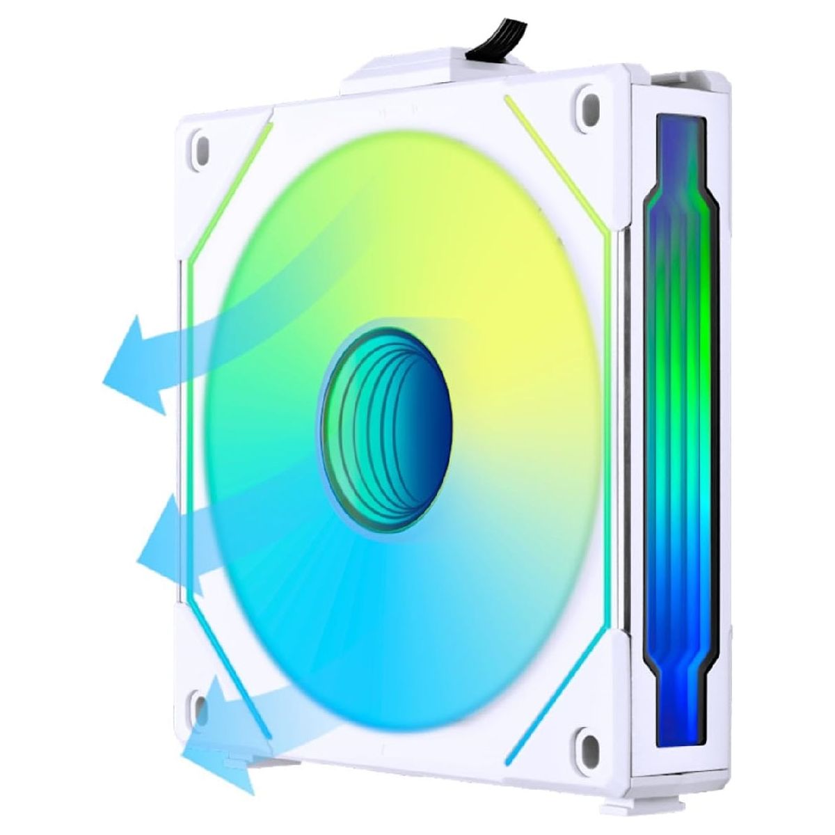 Lian Li UNI Fan SL Infinity 120 REVERSE Blade - WHITE - 1-pack - Computer System Cooling Parts - Gamertech.shop