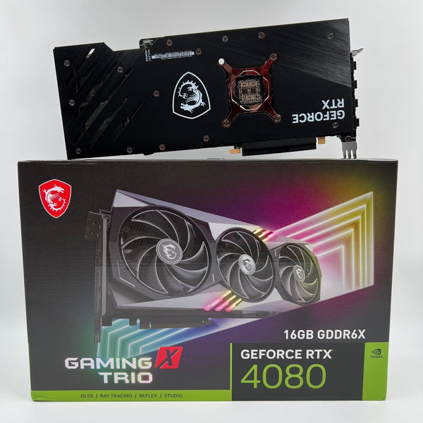 MSI GeForce RTX 4080 16GB Gaming X Trio GPU –