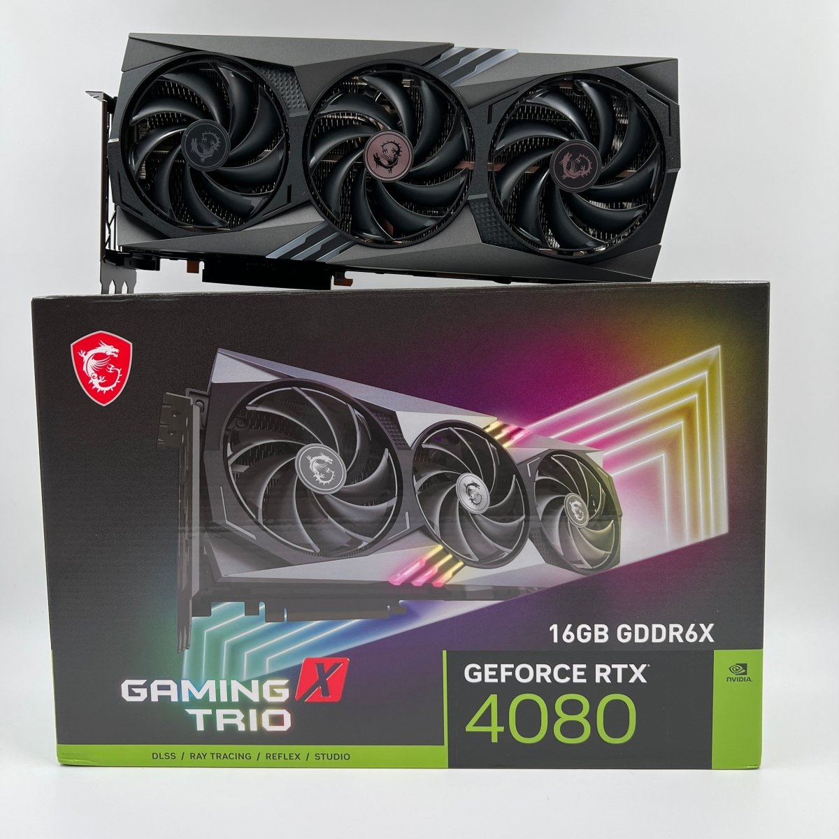 MSI GeForce RTX 4080 16GB Gaming X Trio (Nvidia MSI 4080 Gaming X Trio) - Video Cards & Adapters - Gamertech.shop