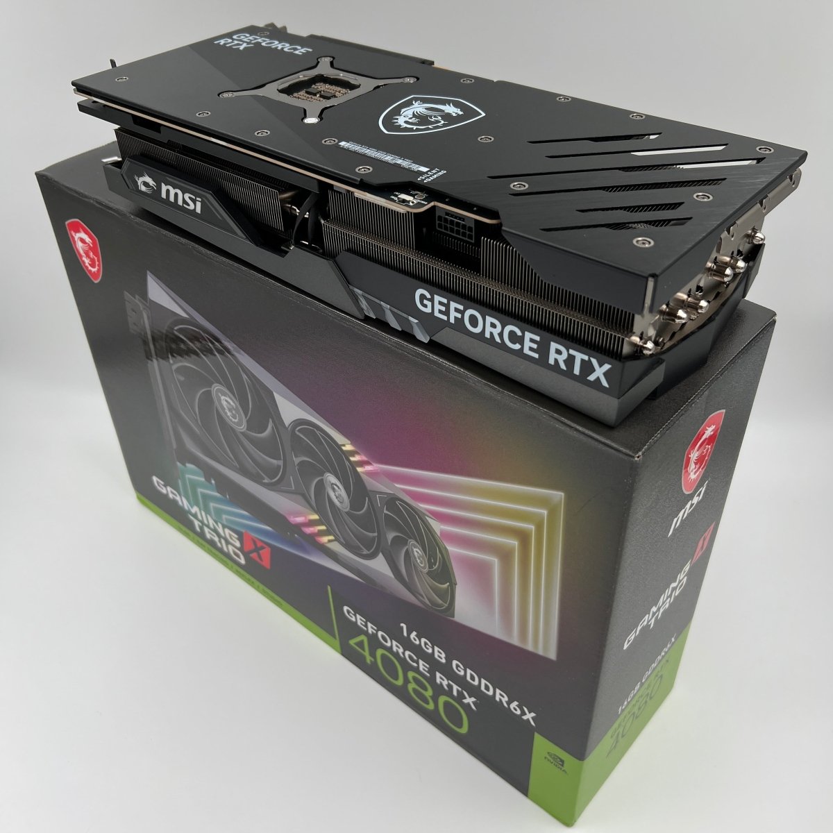 MSI NVIDIA GeForce RTX 4080 16GB GAMING X TRIO Video Cards 22.4 Gbps GDDR6X  256Bit 2610