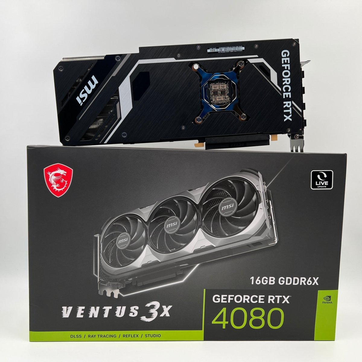MSI Nvidia GeForce RTX 4080 16GB VENTUS 3X OC GDDR6X Graphics Card