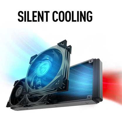 MSI MEG CoreLiquid S360 - BLACK - AIO CPU Liquid Cooler - Computer System Cooling Parts - Gamertech.shop