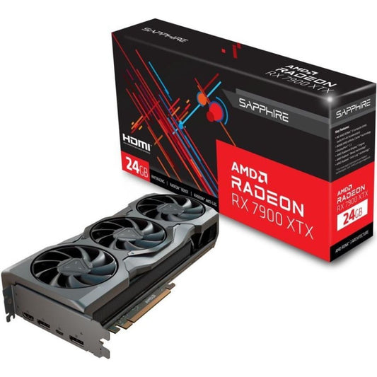 SAPPHIRE Radeon RX 7900 XTX 24GB GDDR6 PCI Express 4.0 Video Card 21322-01-20G - Video Cards & Adapters - Gamertech.shop