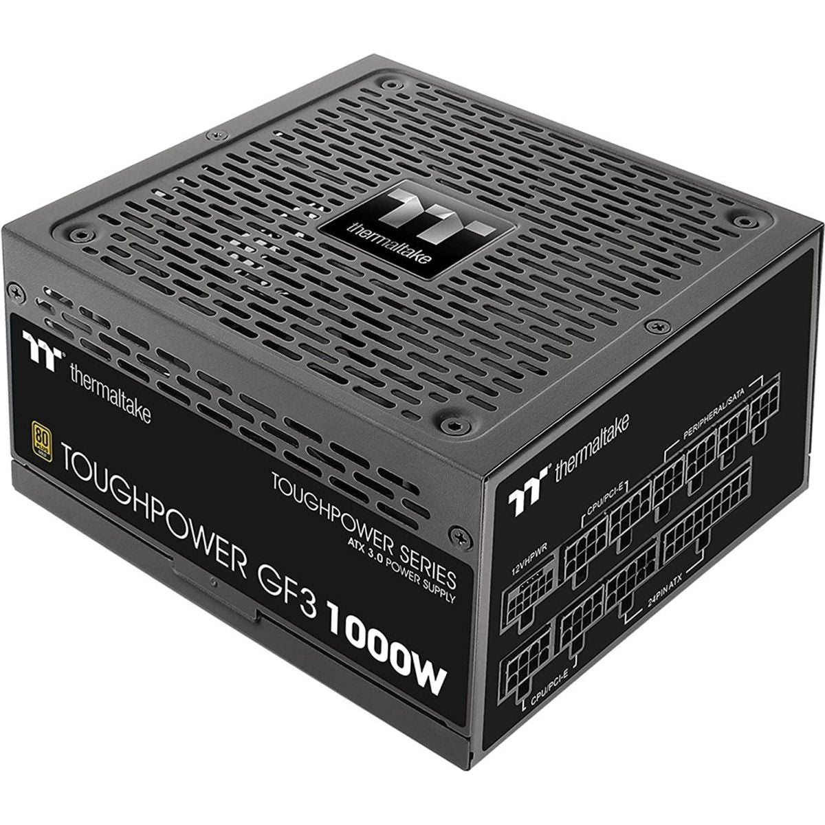 Thermaltake 1000W ATX 3.0 PSU PCIe Gen 5 Toughpower GF3 12VHPWR PCIE5 Power Supply - Computer Power Supplies - Gamertech.shop